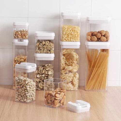 1PCS Noodle Box Lid Plastic Container Food Storage Crisper Draw Kitchen Refrigerator