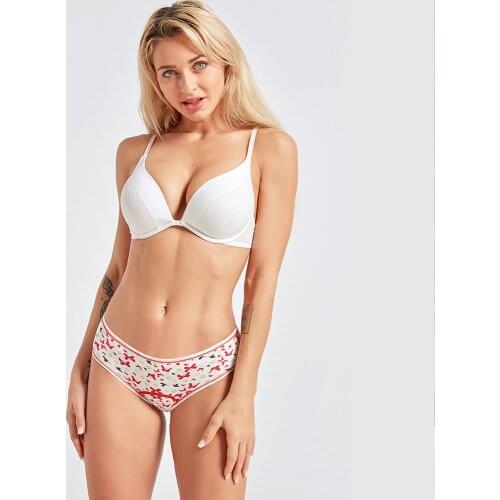 1PCS Girls Leak Proof Menstrual Panties Physiological Pants Women Underwear Comfort Cotton Flower Printing Underwear for Girls