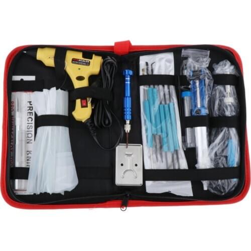 12Pcs Heat Glue Guns Electric Soldering iron Kit DIY Tools