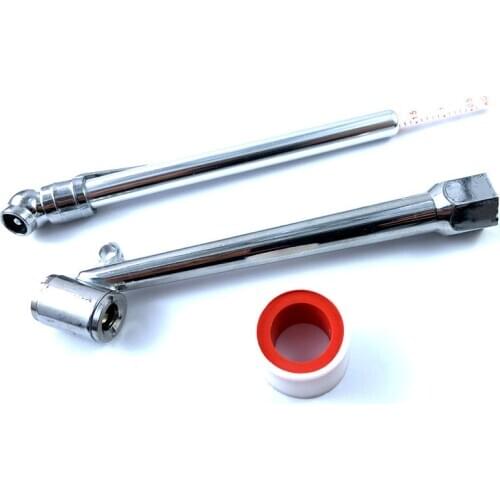 3Pcs/Set Tire Air Pressure Test Meter Pen Shape 0-50PSI Pressure Gauge Seal Tape Tyre Pressure Measure Tools