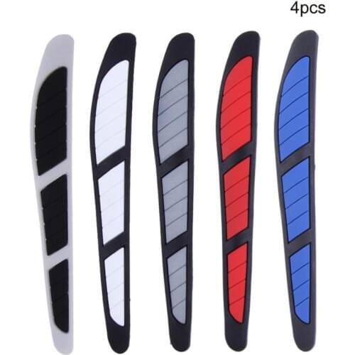 4pcs Universal Car Stickers Anti-Scratches Door Edge Guard Strip Anti-collision Trim Side Mirror Scratch Protector