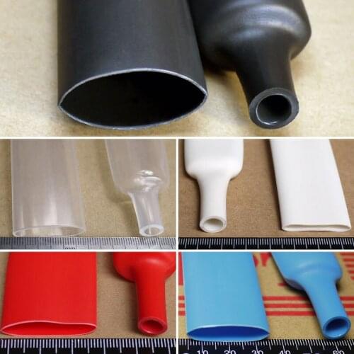 Brand New 19.1mm 3/4"Adhesive Lined 3:1 Heat Shrink Tubing Waterproof Insulation Sleeving