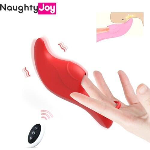 Wireless Remote Finger Vibrators Clitoris Stimulator G Spot Vibrating Vagina Massager Masturbator Exotic Sex Toys For Women