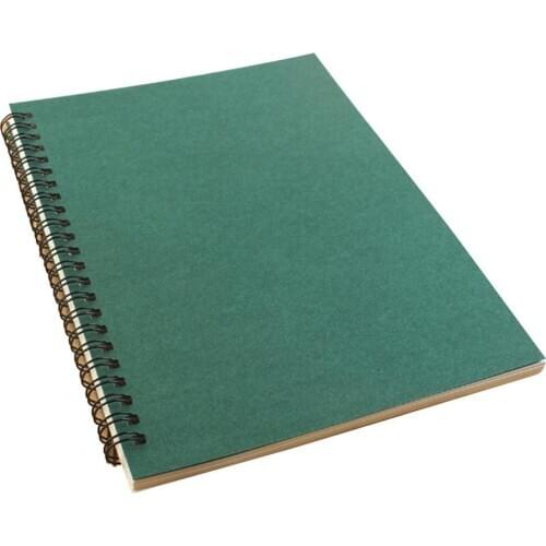 Notebook 60-page Spiral Coil Notebook Blank Inner Page Paper Diary Drawing Stationery Office School Supplies