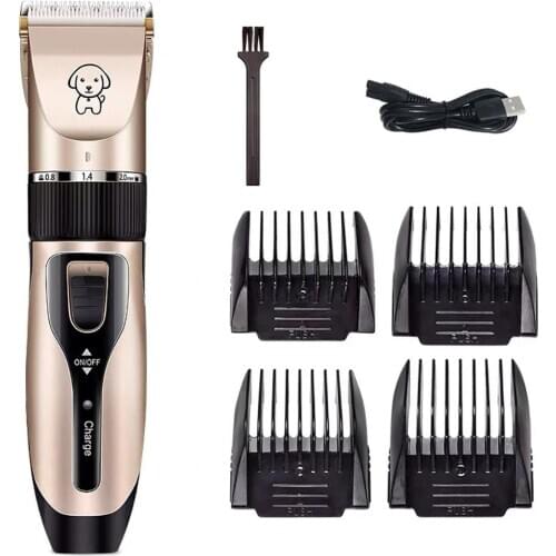 Professional Pet Dog Hair Trimmer Animal Grooming Clippers Cat Dog Cutter Machine Shaver Low Noise Electric Scissor Clipper