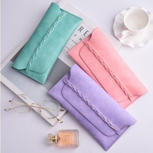 Luxury cute glasses cases bag etui na okulary funda gafas