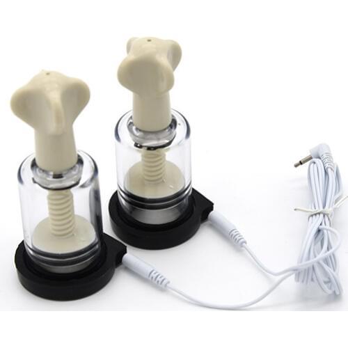 Unisex Bdsm Sex Toys Electric Shock Nipple Clamps Electro Shock Nipple Clips Electrical Stimulation Clitoris Clip Sex Products