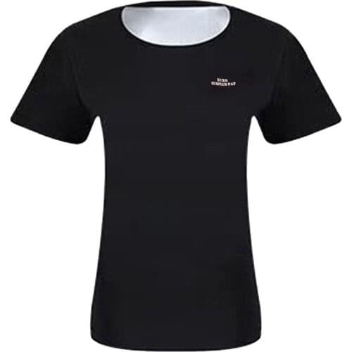 Women Sauna Suit Waist Trainer Body Shaper Weight Loss Hot Trap Sweat Shirt Body Shaper Shapewear Sweats Top Tank Cincher