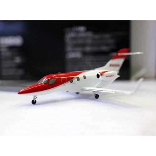 1/144 Scale HondaJet Elite Plane Diecast Business Jet Airliner Airplane Model Toys Collections Display Souvenir Gifts