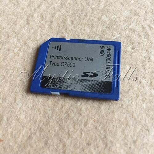 1X Type C7500 SD Card Printer/Scanner Unit SD Card for Ricoh Aficio MPC7500