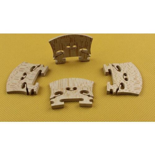 5 pcs high quality baroque style Violin Bridges 4/4 maple wood