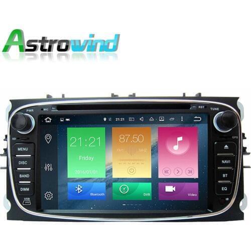 8 Core,4G RAM,32G ROM,Android 9.0 Car DVD Radio Stereo Media Player GPS For Ford Focus C-MAX S-Max Galaxy Mondeo Galaxy Kuga