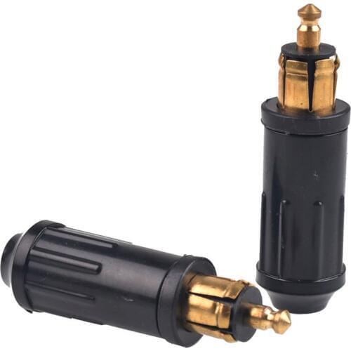 1PCS 12V 24V Motorcycle Cigarette Lighter EU Plug Refit Accessory Socket to Cigarette Lighter Converter For BMW Motorcycle