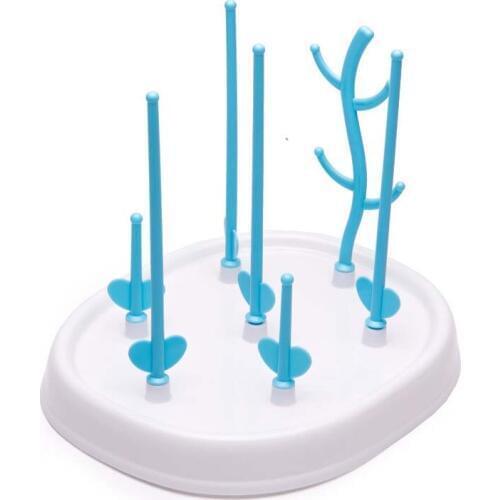 Cleaning Dryer Drainer Storage Glass Drying Rack Bottles sponge plastic glass milk bottle brush Rack