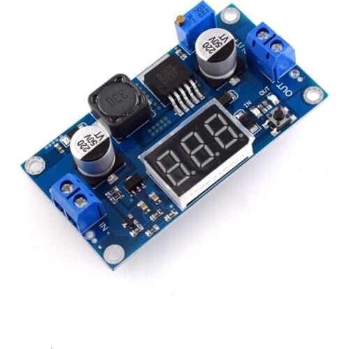 DC-DC XL6009 Digital Boost Step Up Power Supply Module Adjustable 4.5-32V to 5-52V Step-up Voltage Regulator With LED Voltmeter