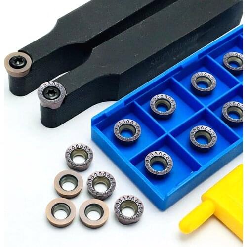Tool holder SRDPN1212H10 SRDPN1010H10 SRDPN1616H10 Tool holder 10mm 12mm 16mm CNC bracket 10pcs RPMT10T3MO R5 turning insert
