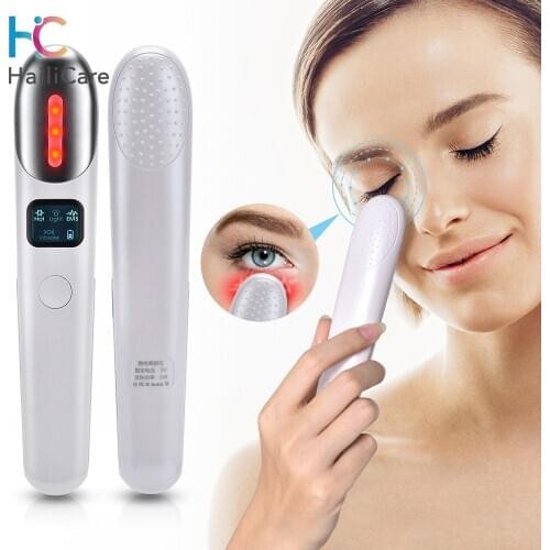EMS Eye Vibration Massager Eye Face Lifting Beauty Instrument Device Remove Wrinkle Dark Circles Pockets Skin Eye Care Tools