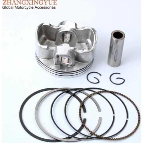 62mm Big Bore Piston Kit for Yamaha LC135 Spark135 Jupiter MX Sniper 135 Crypton X Vixion150 FZ150 14mm Pin 4-Stroke