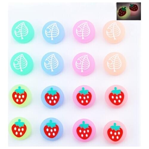 YuXi Fruit Thumb Grip Cap For Nintendo Switch Crossing Joystick Cover JoyCon Handle Case Shell For Nintendo Switch Accessories