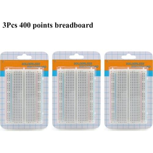 3Pcs 400 Point Breadboard For Raspberry Pi 4 3 4B 3B 3B+ For Orange Pi