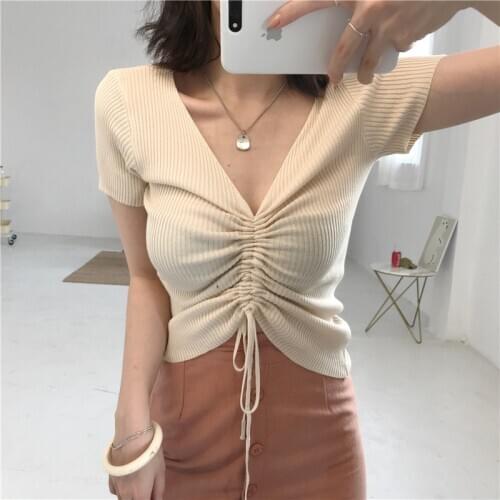 Mooclound Women's V-Neck Pullovers