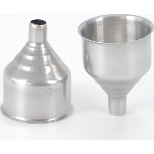 High-quality stainless steel small funnel hip flask set original matching funnel universal style
