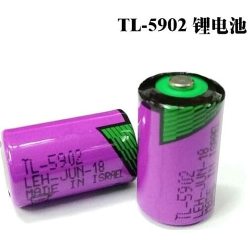 50pc Original New TADIRAN TL-5902 1/2AA ER14250 SL350 3.6V 1/2 AA PLC Lithium Battery