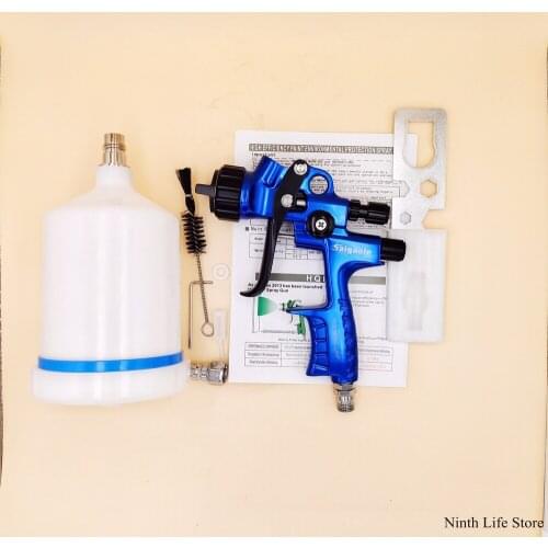 New Spray Gun Car Paint Gun 1.3mm HVLP Air Spray Painting Car Paint Airbrush Water Based Car Spray Gun Air Tools For Automobile