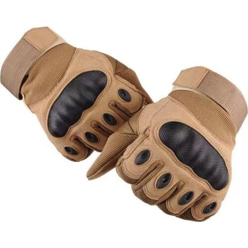 202 New Three-Color Leather Motorcycle Half Finger Gloves Protective Equipment Racing Pit Bike Riding Motorcycle