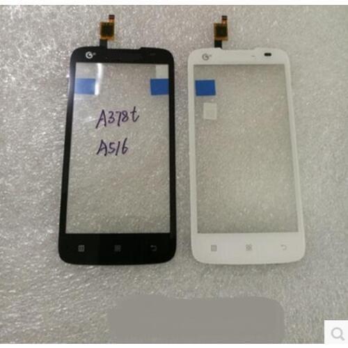 For Lenovo A516 4.5" Front outer touch screen Mobile Phone glass Panel Lens Repair Replacement Parts free shippinng a516