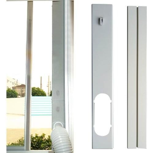 Adjustable Portable Window Adapter Kit Household Air Conditioning Plate Extractor Hose For Inclined Windows Easy To Install