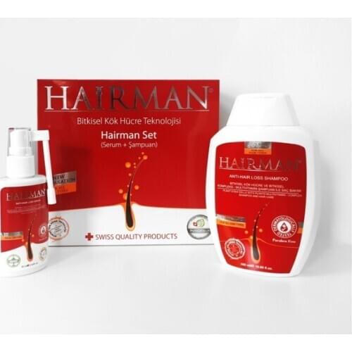 The Hairman Anti-Hair Loss Serum 60 ML + Shedding Anti Shampoo 300 ML 319944944