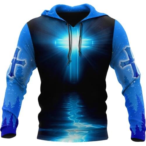 3D Hoodie Premium Christian Jesus 3D All Over Printed Unisex Sweatshirt For Men/women Autumn Casual Pullover Zipper Streetwear