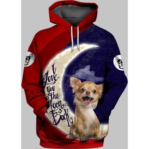 Chihuahua 3D Hoodies Printed Pullover Men For Women Funny Sweatshirts Sweater Animal Hoodies Drop Shipping 18