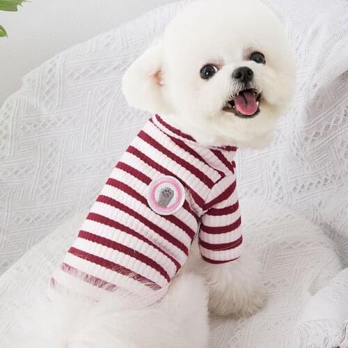 Cute Dog Clothes For Dogs Cats Puppy Kitten Knit Sweater Soft Small Pet Clothing For Chihuahua Pug Dachshund Ropa Perro