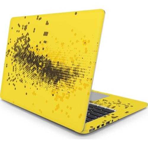 Sticker Master Yellow Color Universal Sticker Laptop Vinyl Sticker Skin Cover For 10 12 13 14 15.4 15.6 16 17 19 "Inc Notebook decal for Macbook,asus,Acer,Hp,Lenovo,Huawei,Dell,Msi,Apple,Toshiba,Compaq