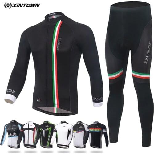 Bicycle jersey Ropa ciclismo hombre invierno winter thermal fleece long cycling jersey maillot only 2019 mtb clothing