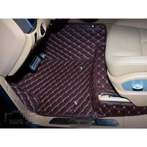 High quality rugs! Full set car floor mats for Porsche Cayenne 958 2017-2010 waterproof carpets for Cayenne 2014,Free shipping