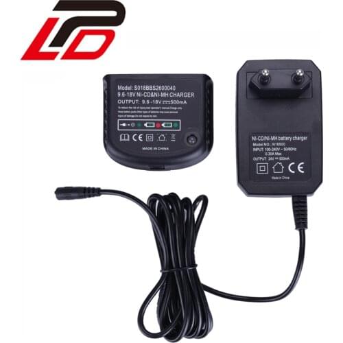NI-CD NI-MH Battery Charger Universal For Black&Decker 9.6V - 18V Serise Electric Drill Screwdriver Tool Accessory