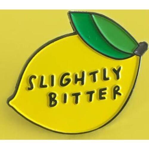 Brigh Yellow Lemon Fashion Fruit Enamel Cute Lemon Mango Brooch Pin Metal Badge Clothing jewelry Accessories Wholesale For Women