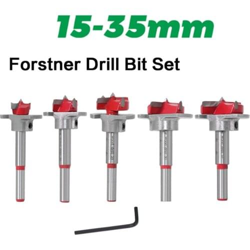 1pcs Hige quality Diameter 15- 35mm Adjustable Carbide Drill Bits Woodworking Hole Saw For Power Tools Forstner Drill Bit