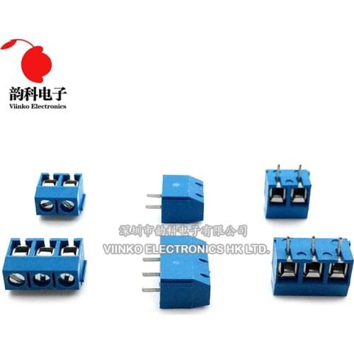 100PCS KF301-3P 5.08mm 3 Pin Connect Terminal Screw Terminal Connector