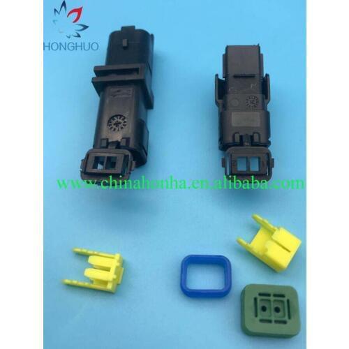 2 Pin DJ7027A-1.5-11/21 Male and female Turn Light Plug FO Lamp Socket FCI wire harness Sensor Connector
