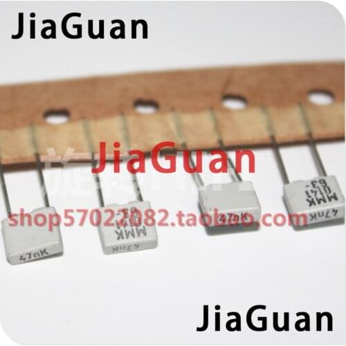 20PCS NEW EVOX MMK5 0.047UF 63V p5mm film capacitor MMK 473/63v audio 473 hot sale 47nf/63v 47NF 63VDC