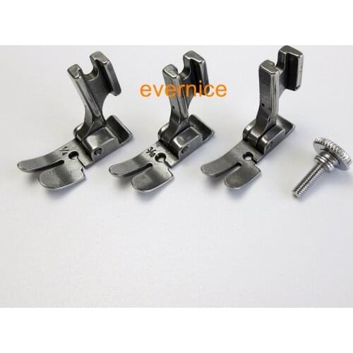 3 Zipper Lace Foot For Juki Tl2000Qi 2010Q Brother Pq1500 Janome 1600 Pfaff 1200