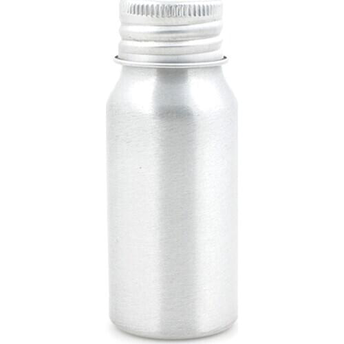 30ml Sliver Metal Bottle With Lined Aluminum Silver/Gold Lid,1oz Empty Aluminum Bottles