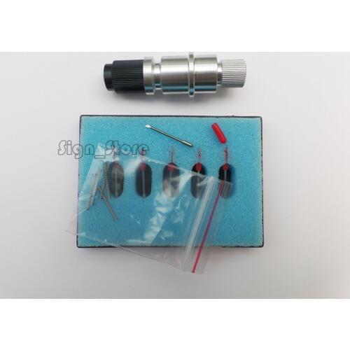 5pc 45 degree Graphtec CB09 Blades +1pc Graphtec CB09 Blade Holder Silhouette Cameo Craftrobo VINYL CUTTER PLOTTER Free Shipping