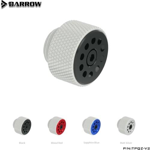 Barrow G1/4'' color brass Automatic+Manual exhaust valve air evacuation valve for computer water cooling system TPQZ-V2