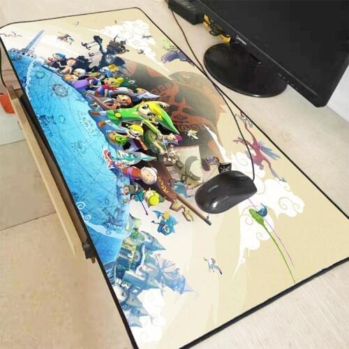 XGZ Zelda Mouse Pad Gamer 90x40/30X60cm Notbook Mouse Mat Gaming Mousepad Large Pad Mouse PC Desk Padmouse Mats for CSGO DOTA XL