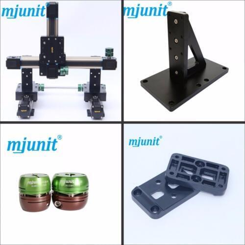 MJUNIT 500X500X500mm stroke nema34 stepper motor drive three axis Linear Motion Systems xyz stage for printer